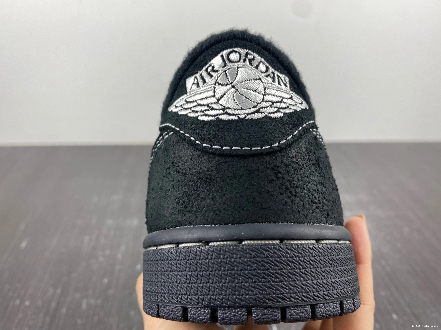 x ravis “Black  Air Phantom” Jordan Low 1 Scott DM7866-001 0921